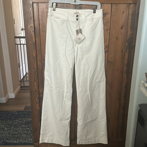 FAHERTY Stretch Cord Wide Leg Pant, Size 29 - Picture 4 of 13